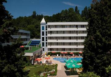 Фото номера Двухместный номер с 1 кроватью или 2 отдельными кроватями Отель Hotel Oasis г. Албена 4