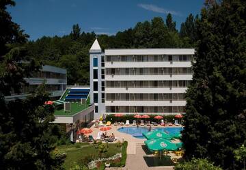 Фото номера Двухместный номер с 1 кроватью или 2 отдельными кроватями Отель Hotel Oasis г. Албена 8