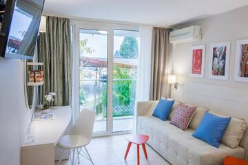 Фото номера Двухместный номер с 1 кроватью Отель Kaliakra Mare г. Албена 8